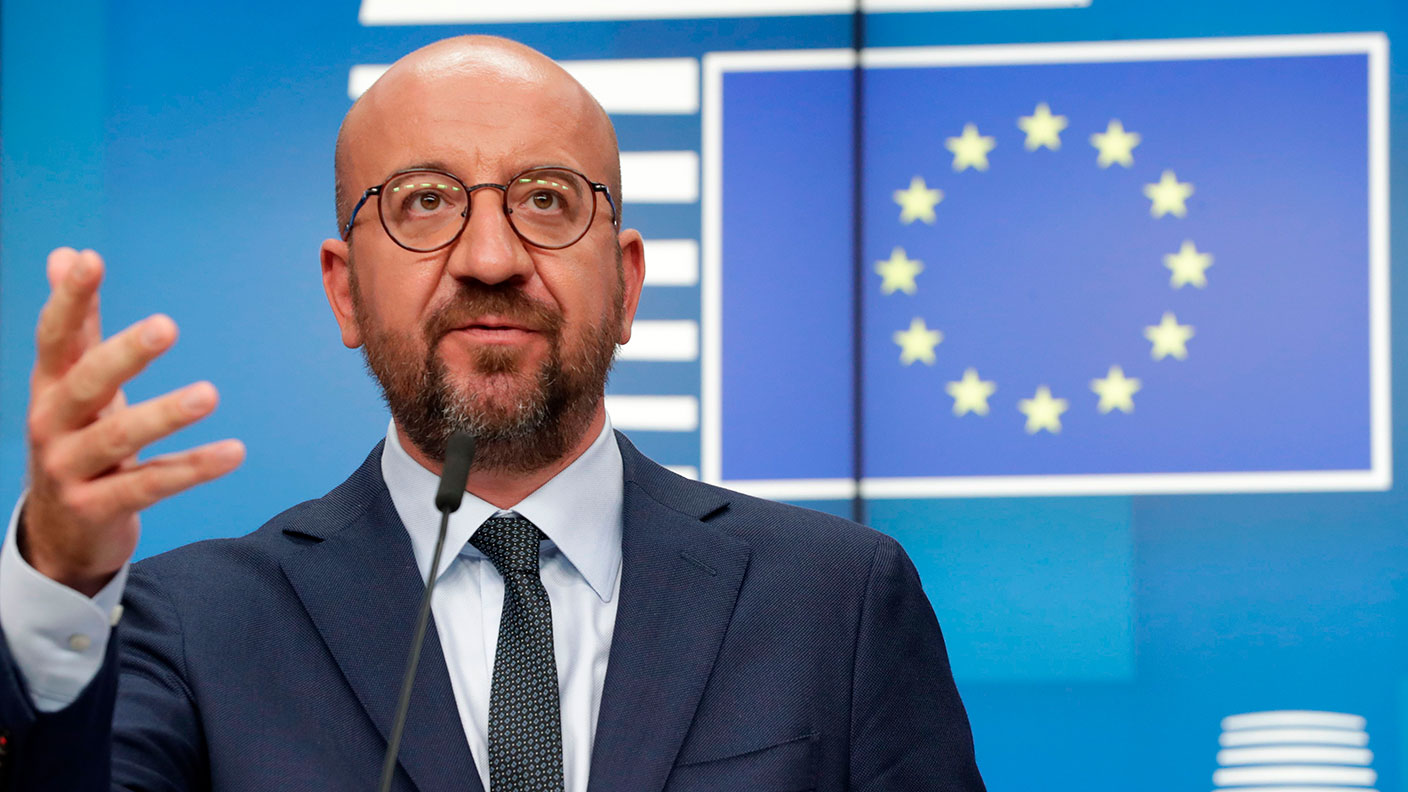 European Council president Charles Michel © OLIVIER HOSLET/POOL/AFP via Getty Images