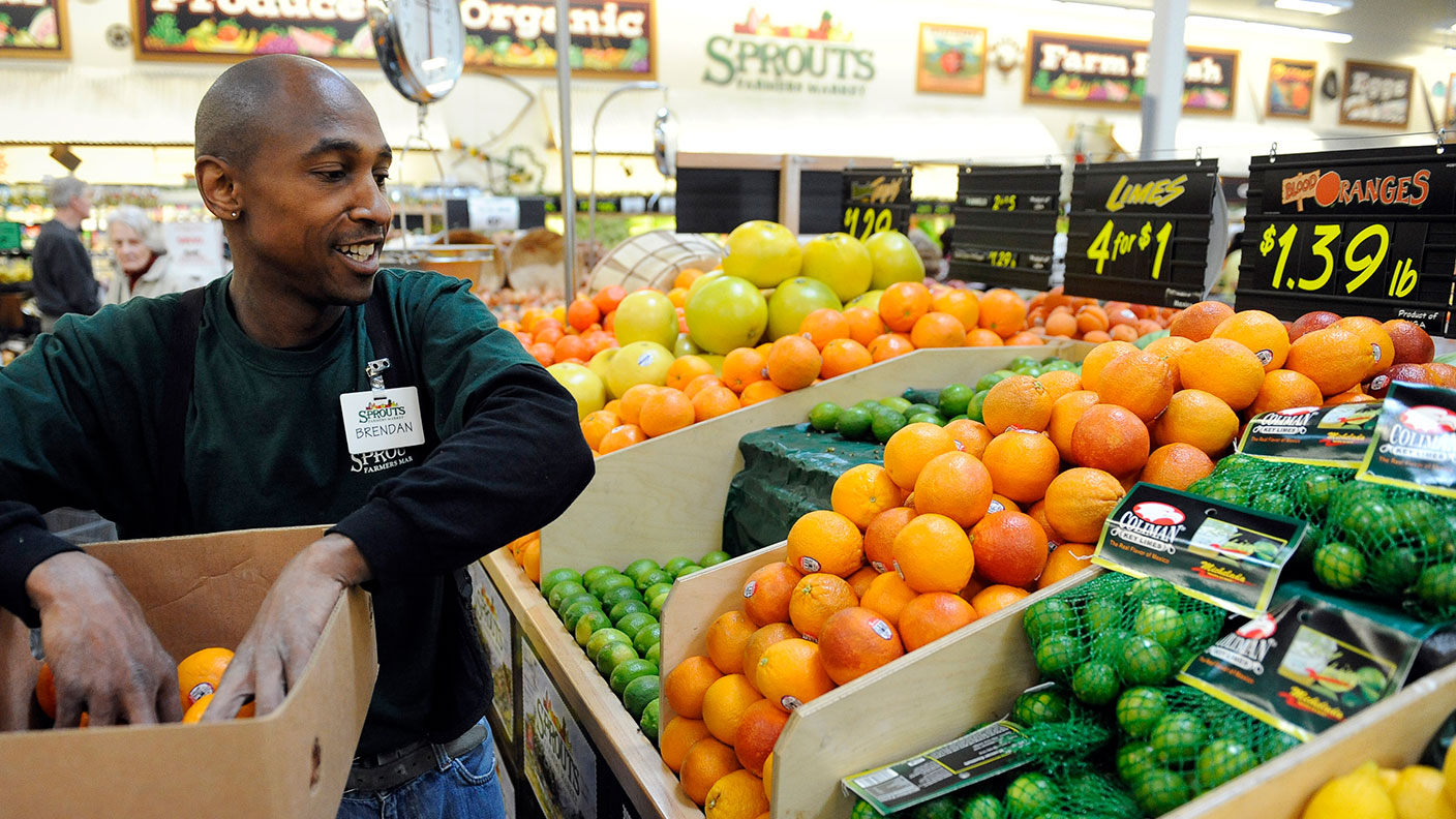 Sprouts Famers Market worker