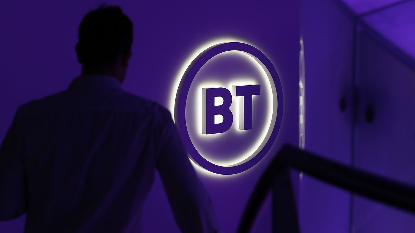 BT logo © Hollie Adams/Bloomberg via Getty Images