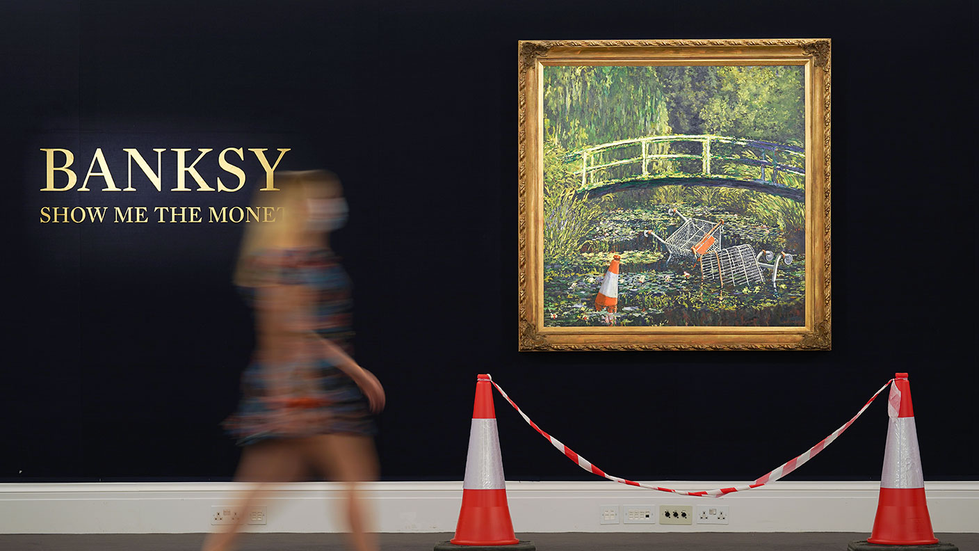 Banksy&#039;s &#039;Show me the Monet&#039; 
