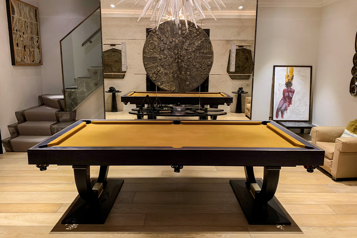 Sir William Bentley Billiards table