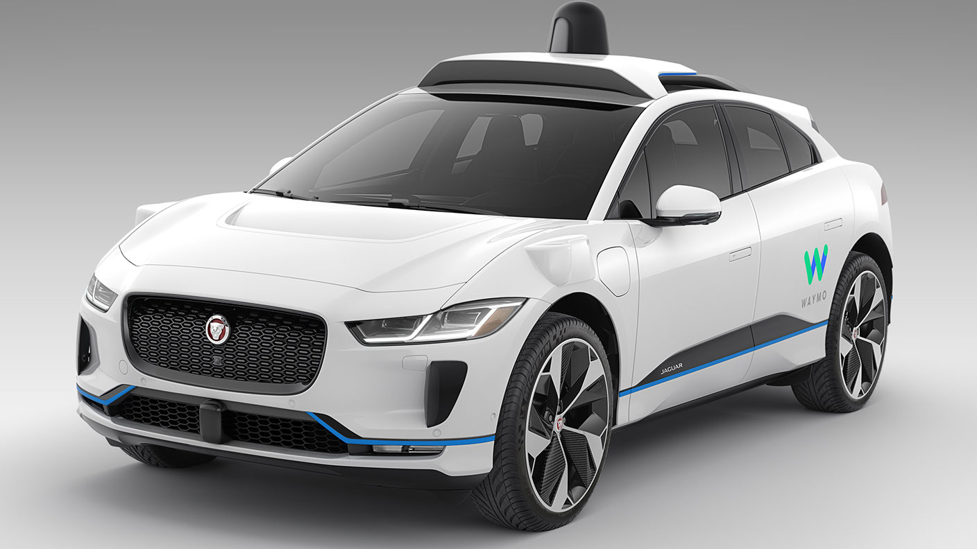 Waymo self-driving Jaguar iPace
