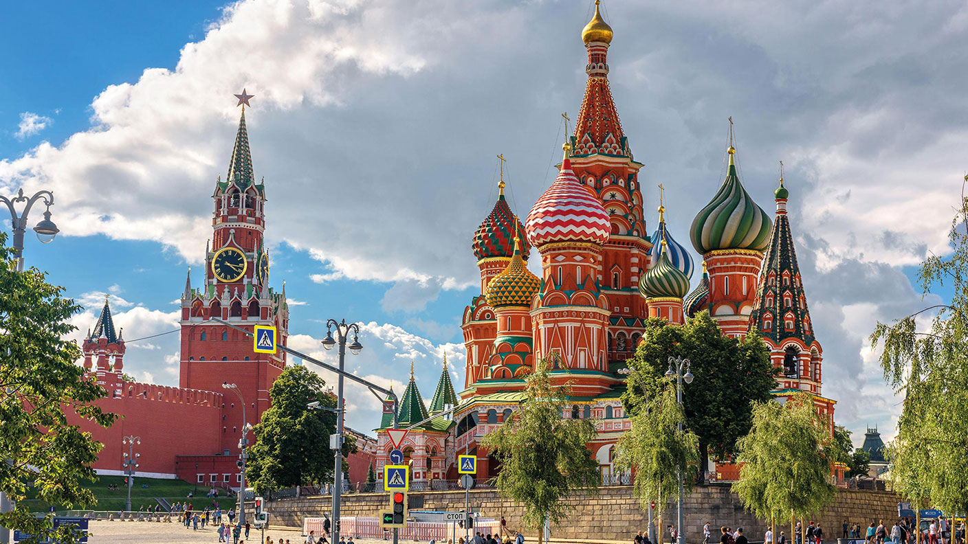 St Basil&#039;s Cathedral and the Kremlin