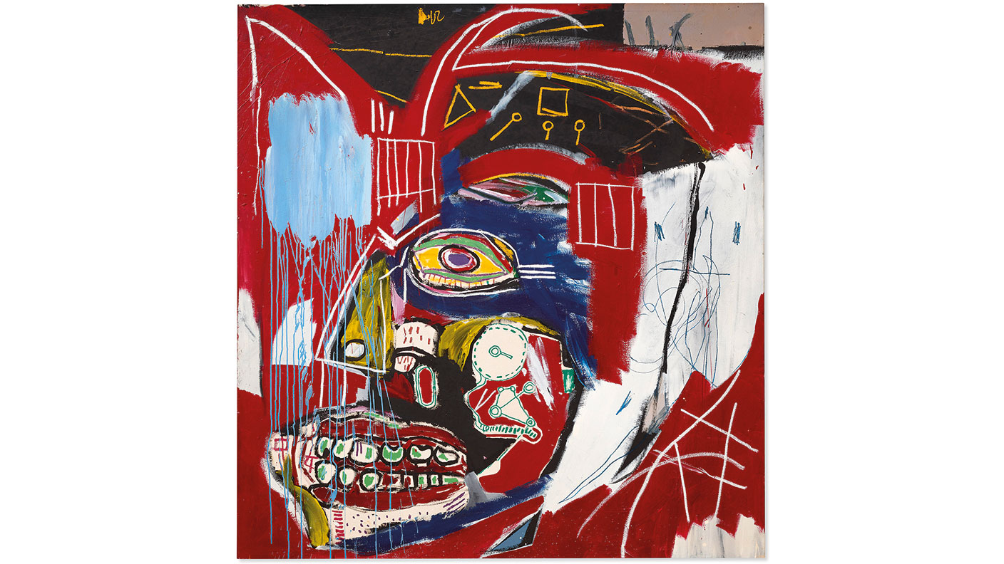 Basquiat’s 1983 skull painting In This Case