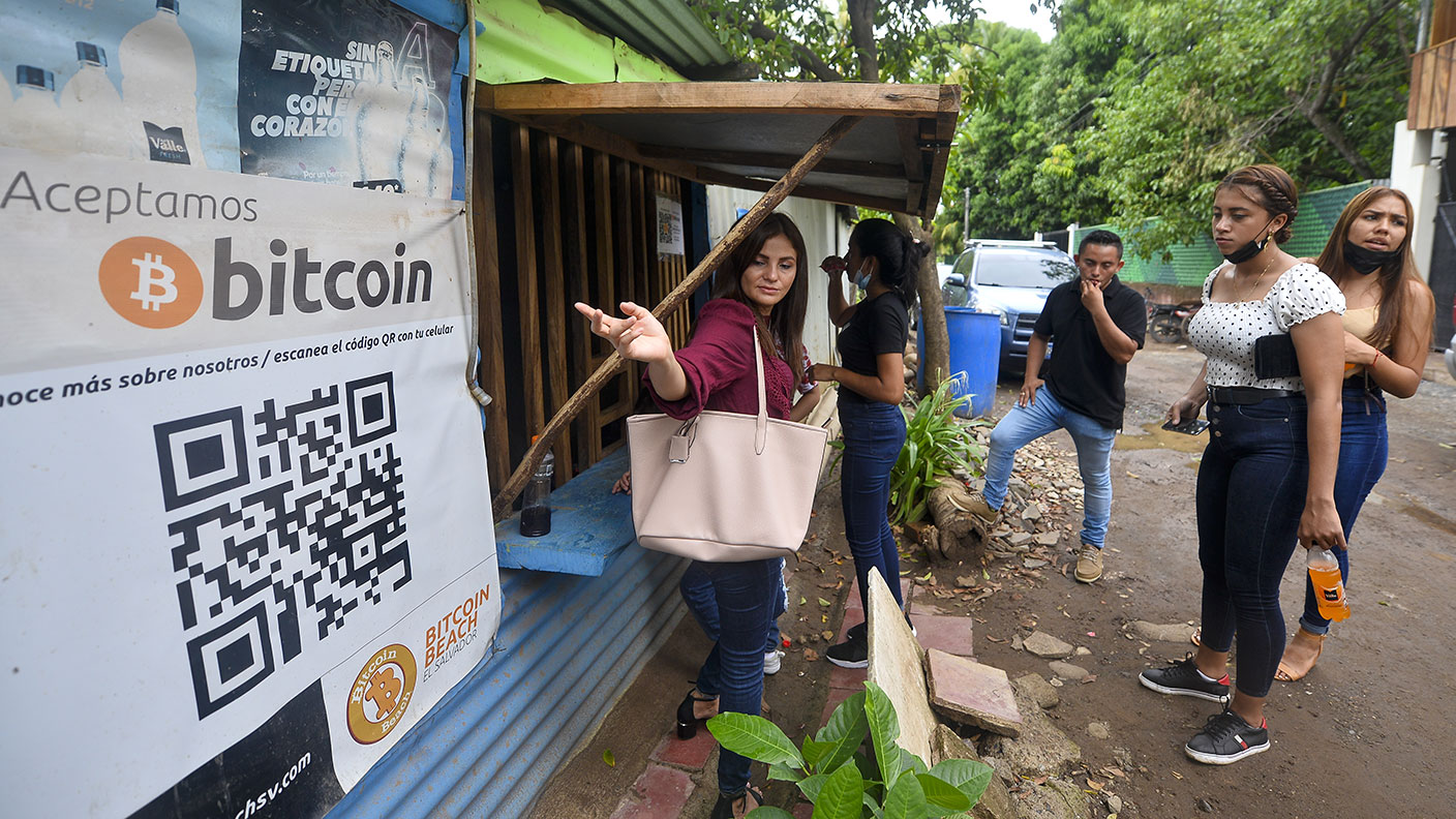 Shop in El Salvador that accepts bitcoin