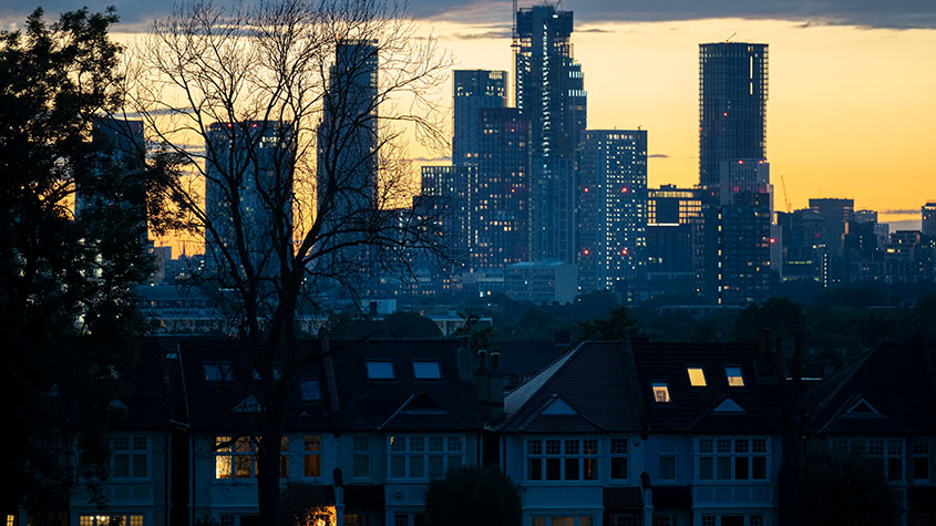 London skyline 