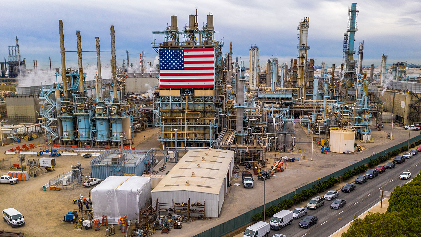 US oil refinery