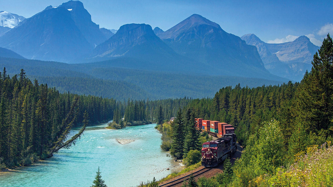 Canadian Pacific goods train