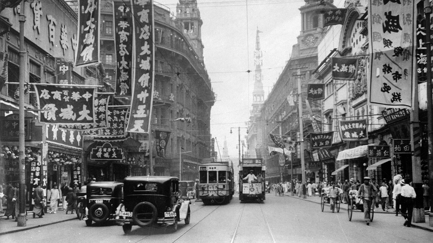 Nanking Road, downtown Shanghai in 1930 © G