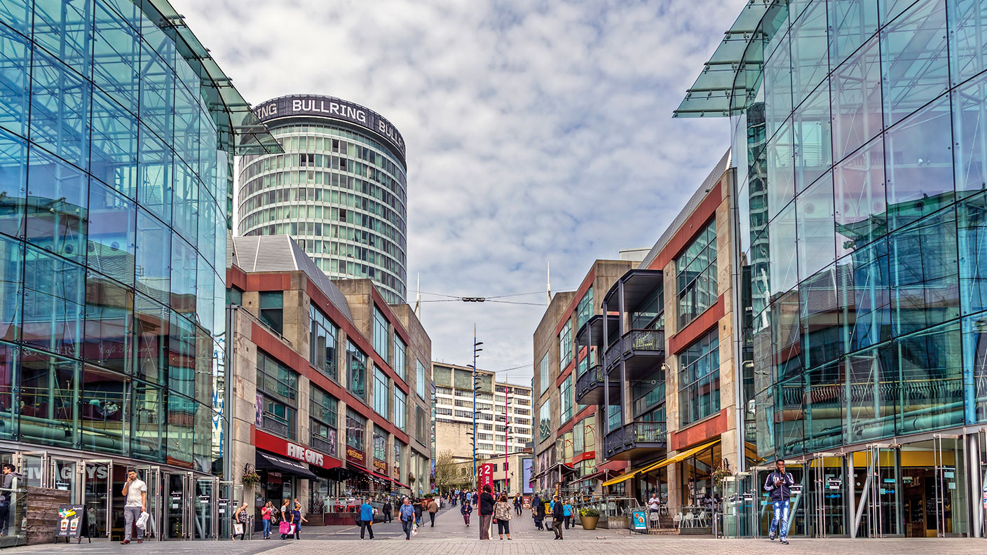 Bullring Shopping Centre Birmingham © Getty Images