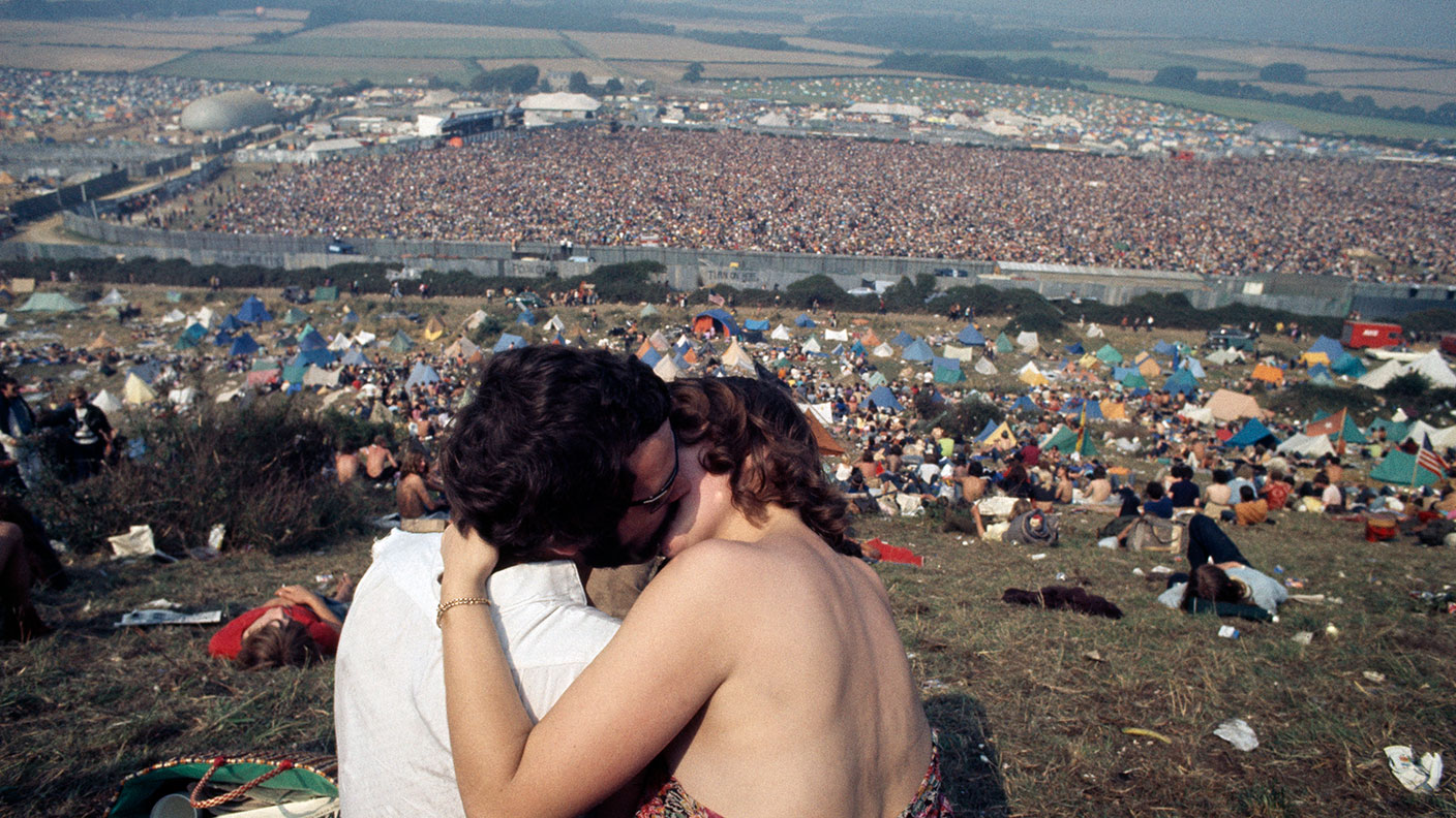 Isle of Wight festival, 1970 © Henri Bureau/Sygma/Corbis/VCG via Getty Images