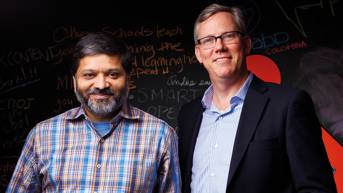 Dharmesh Shah and Brian Halligan, the founders of HubSpot