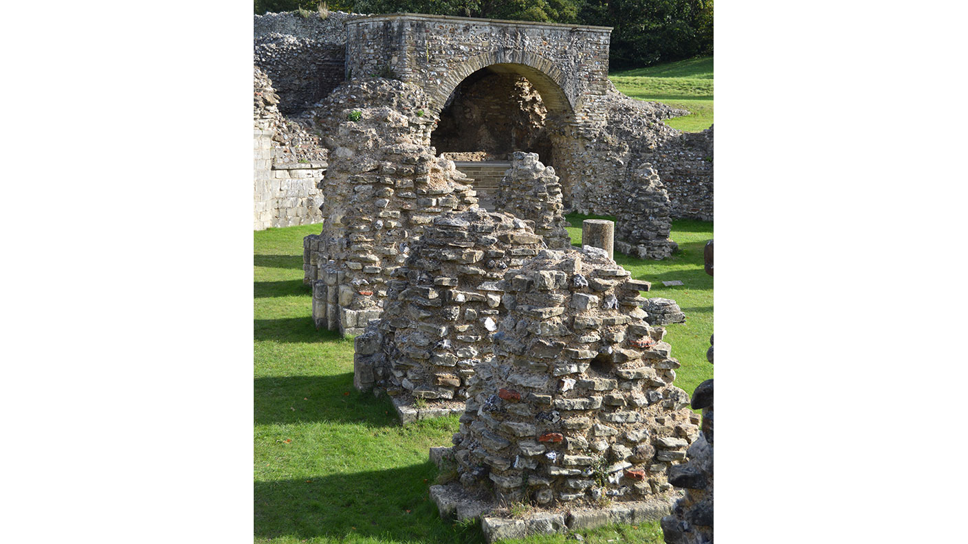 The ruins of St Augustine’s Abbey 