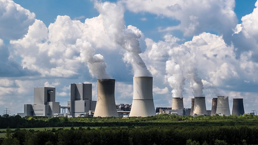 Coal-fired power station in Germany