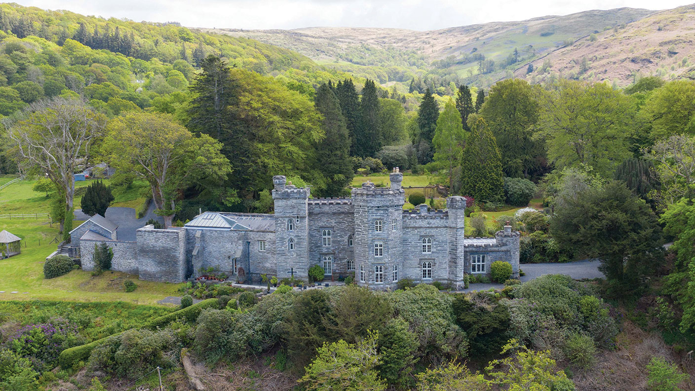 Glandyfi Castle, Machynlleth, Powys, Wales