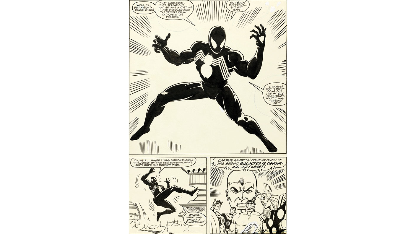 Spider-Man comic page 