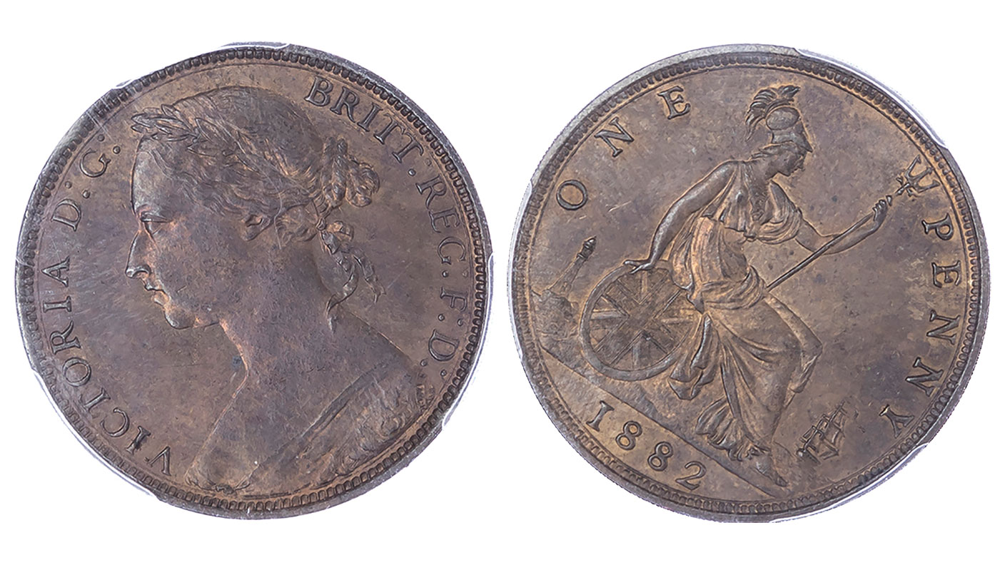 1882 “no H” penny
