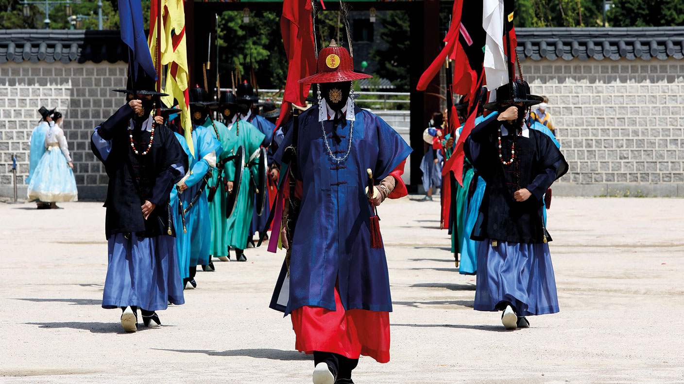 South Korean Imperial guards