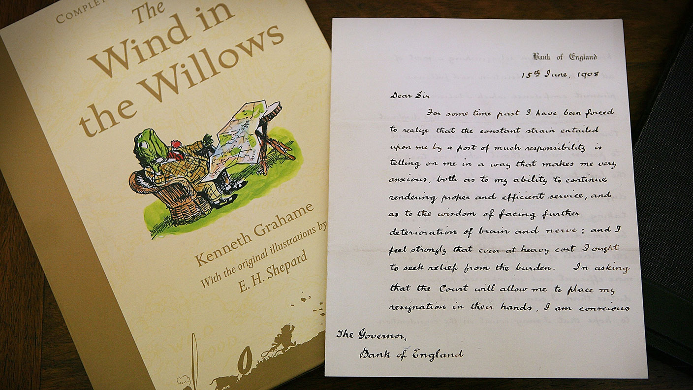 Kenneth Grahame&#039;s resignation letter © Peter Macdiarmid/Getty Images