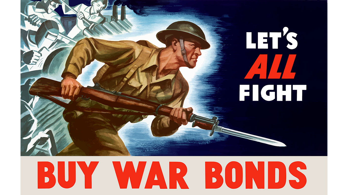 War bonds poster