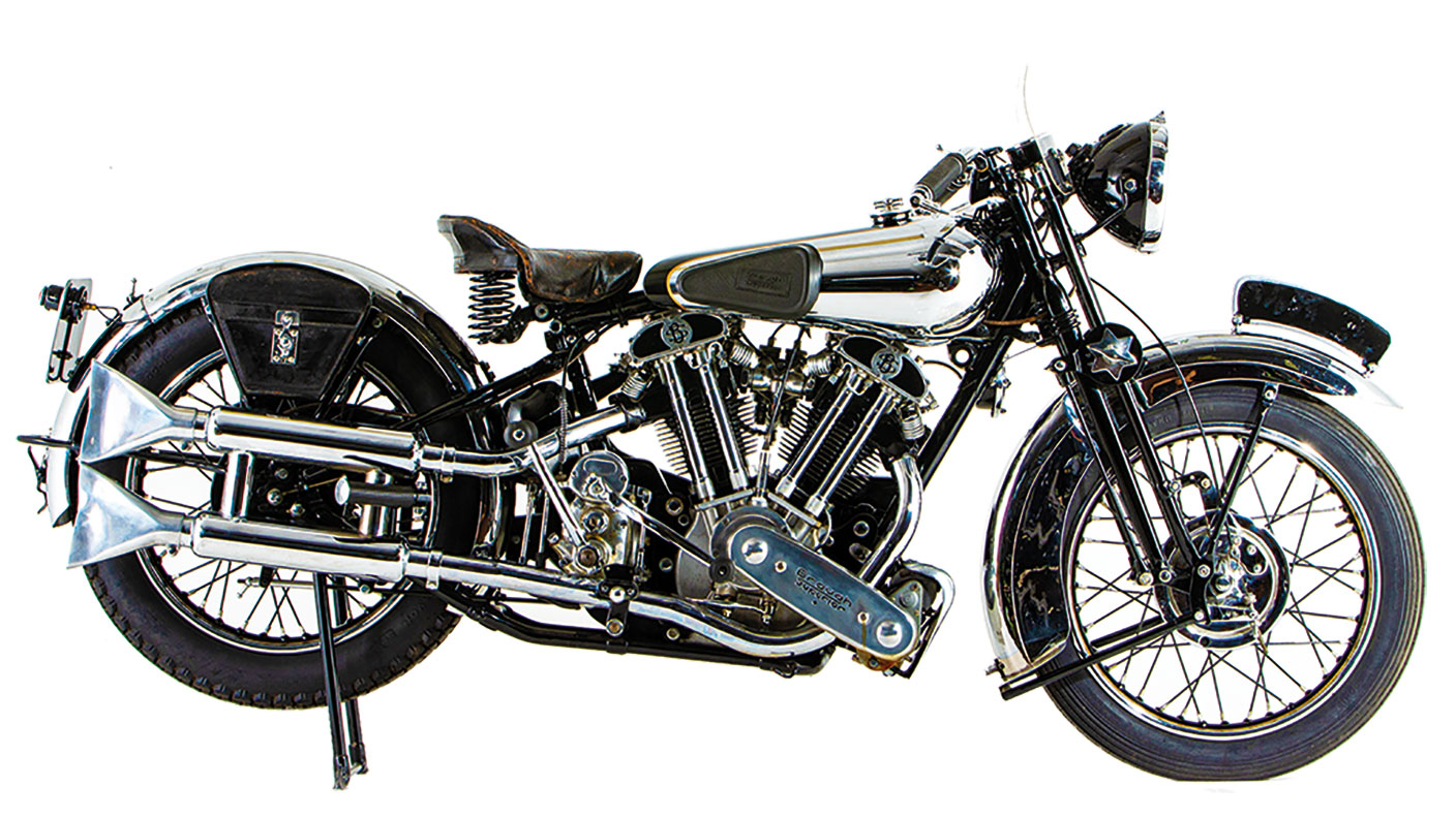 1936 Brough Superior 982C SS100 classic motorbike