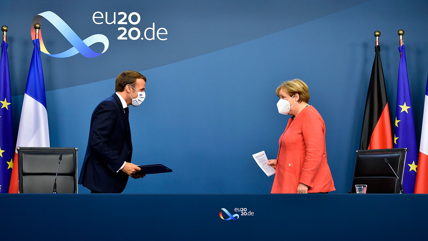 Angela Merkel and Emmanuel Macron © JOHN THYS/POOL/AFP via Getty Images