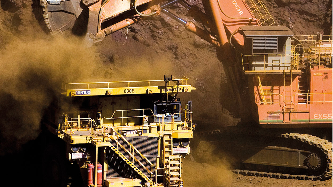Rio Tinto iron ore mine machinery © Christian Sprogoe/AFP via Getty Images