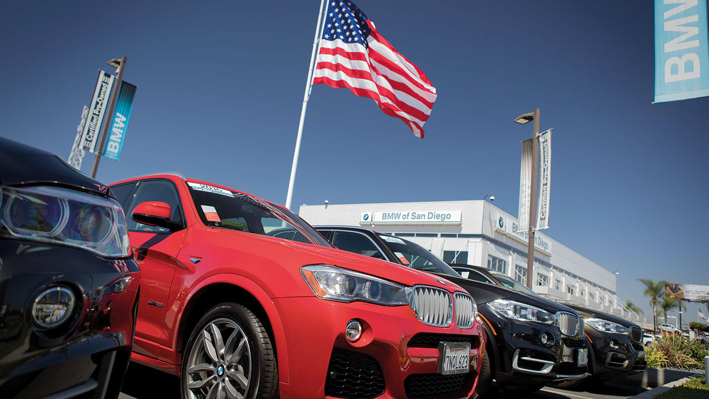 BMW dealership in America