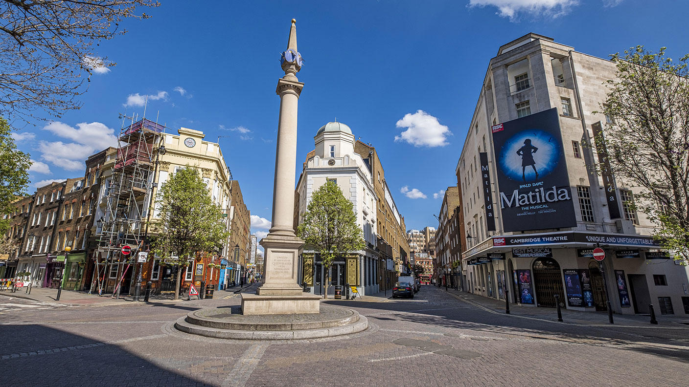 Seven Dials in London