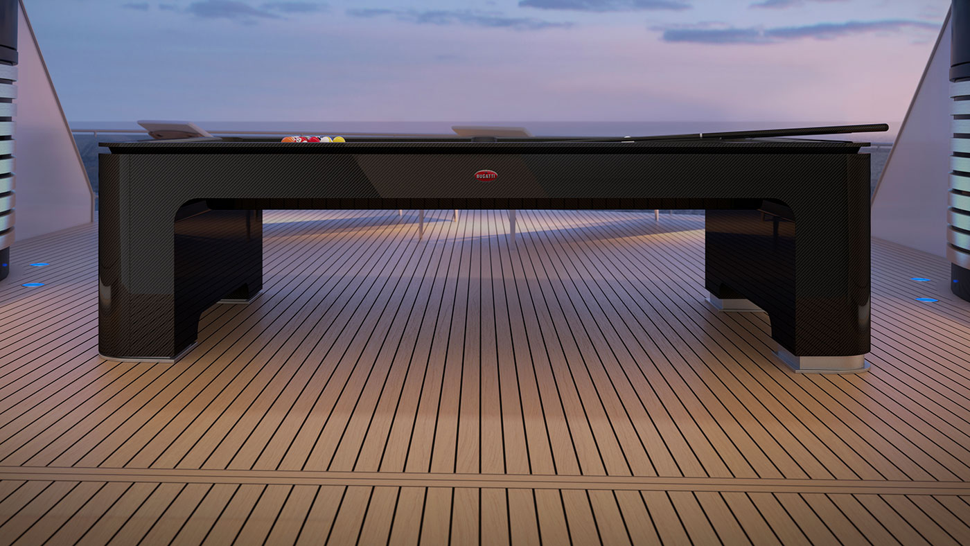 Bugatti pool table © Bugatti