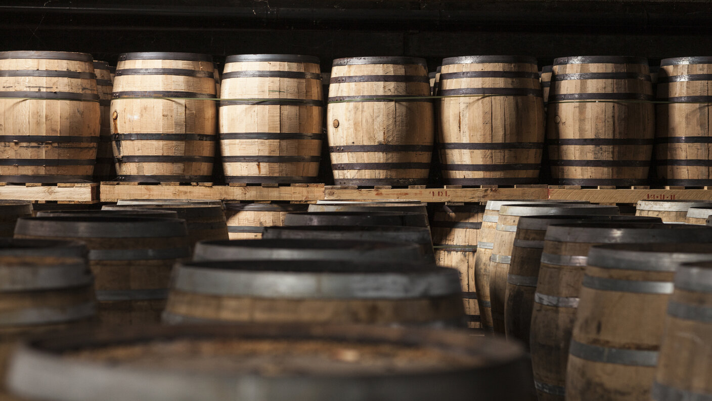 whiskey barrels 