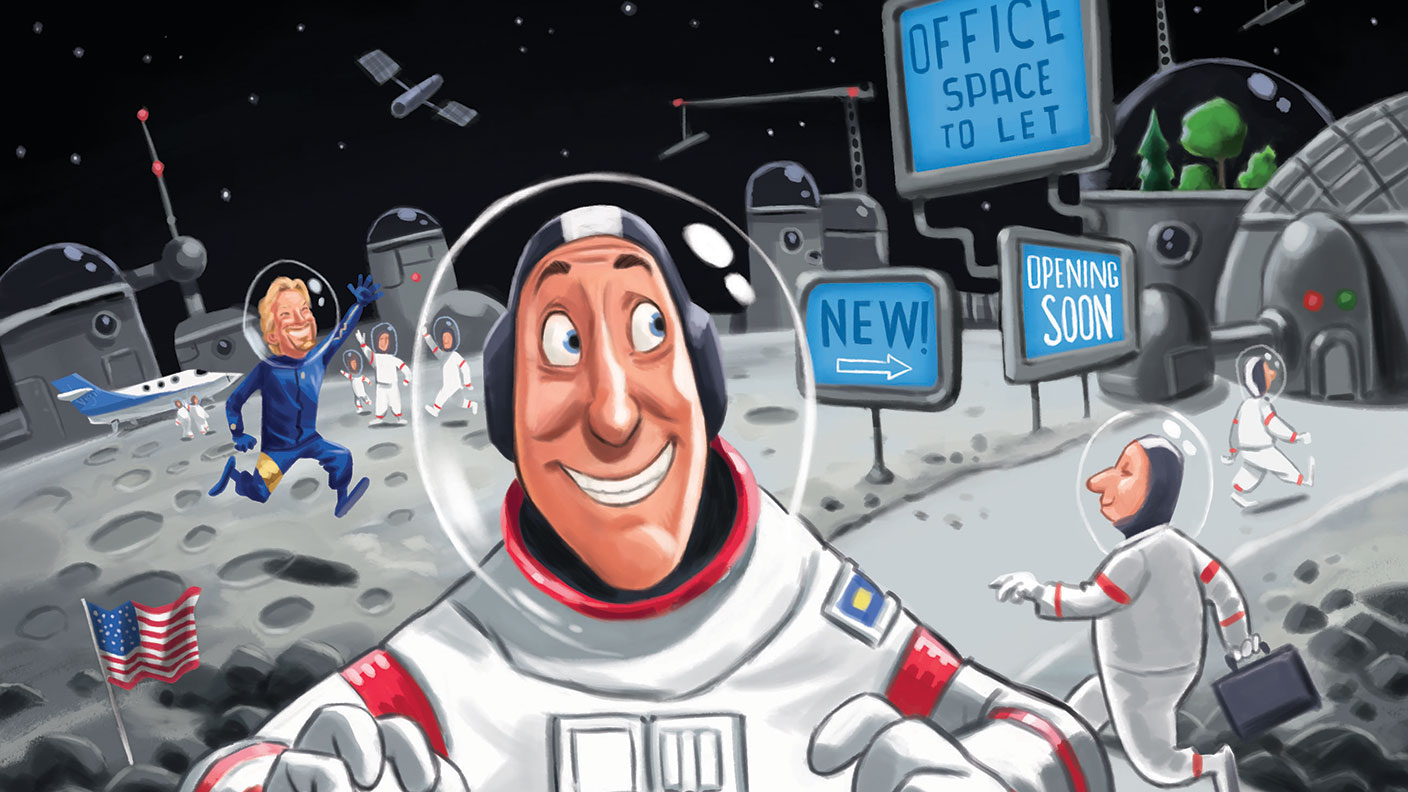 MoneyWeek &quot;Space Race&quot; cover illustration