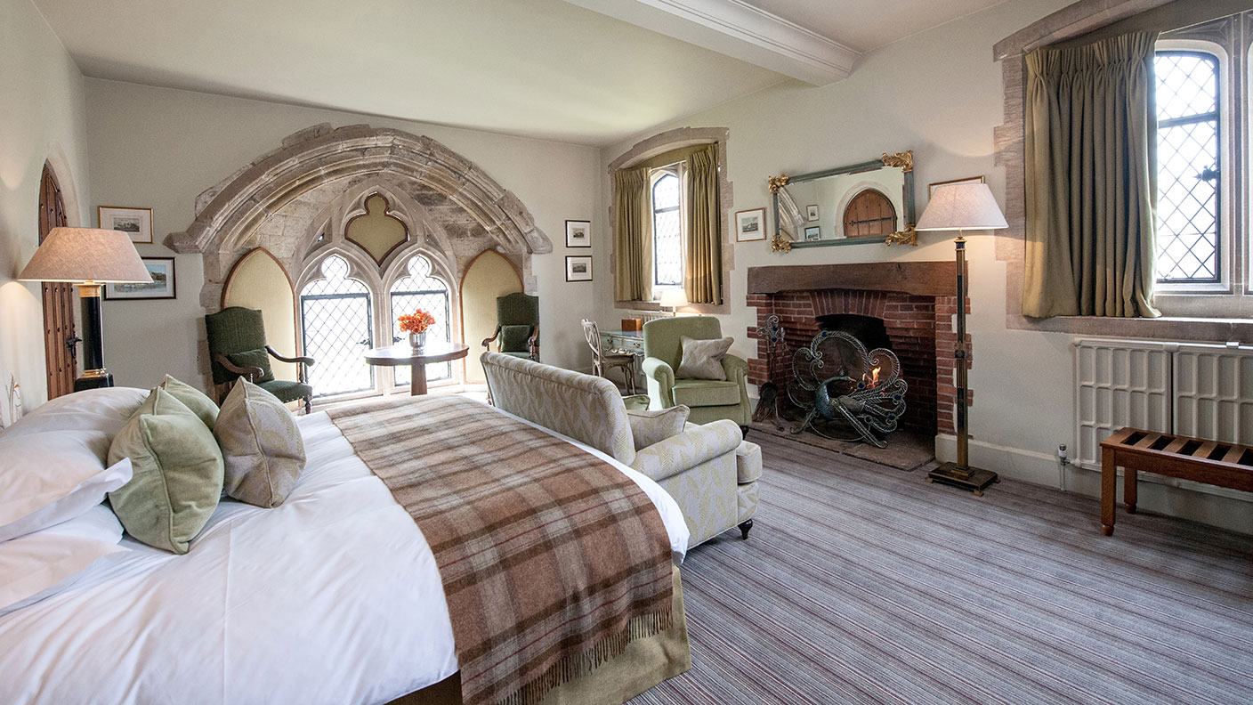 Amberley Castle bedroom