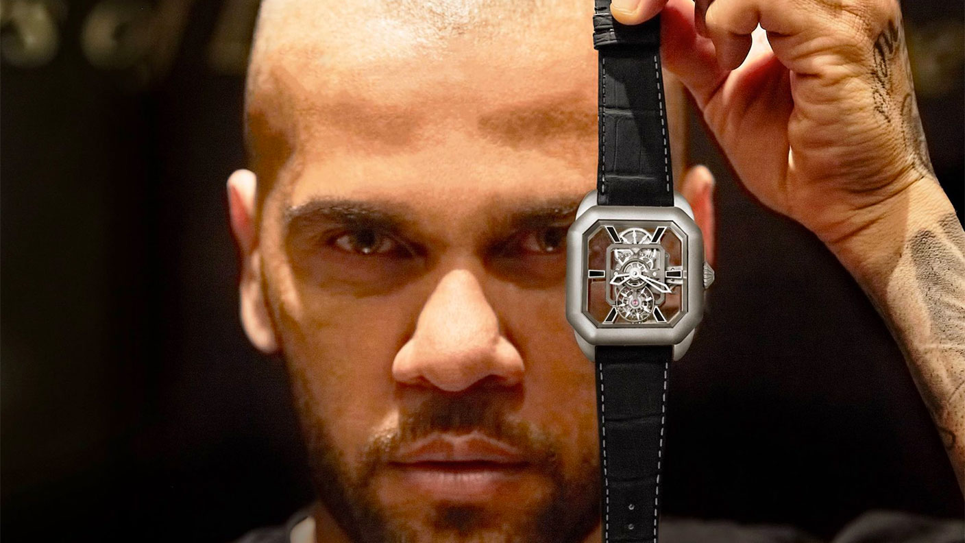 Dani Alves and his NFT watch