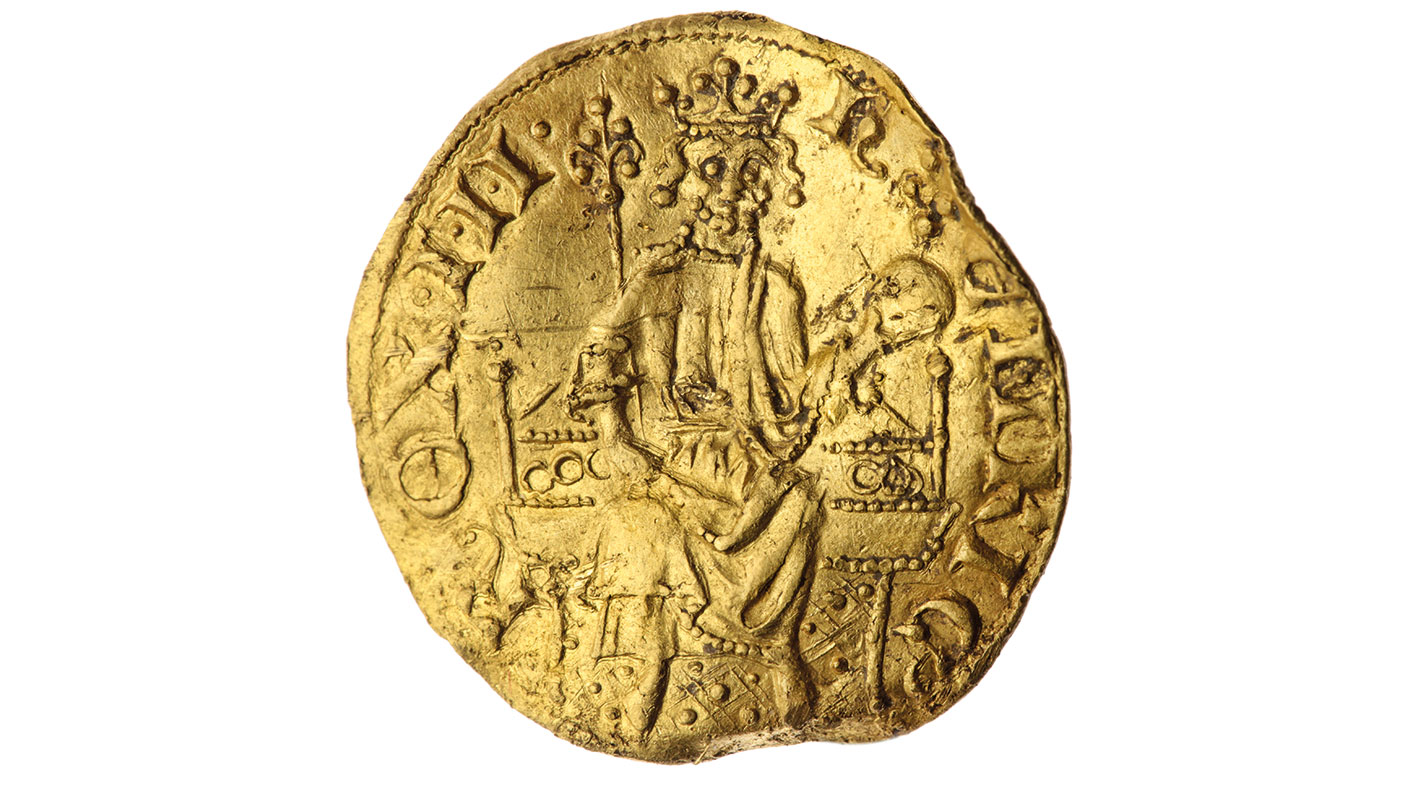  gold penny from the reign of Henry III