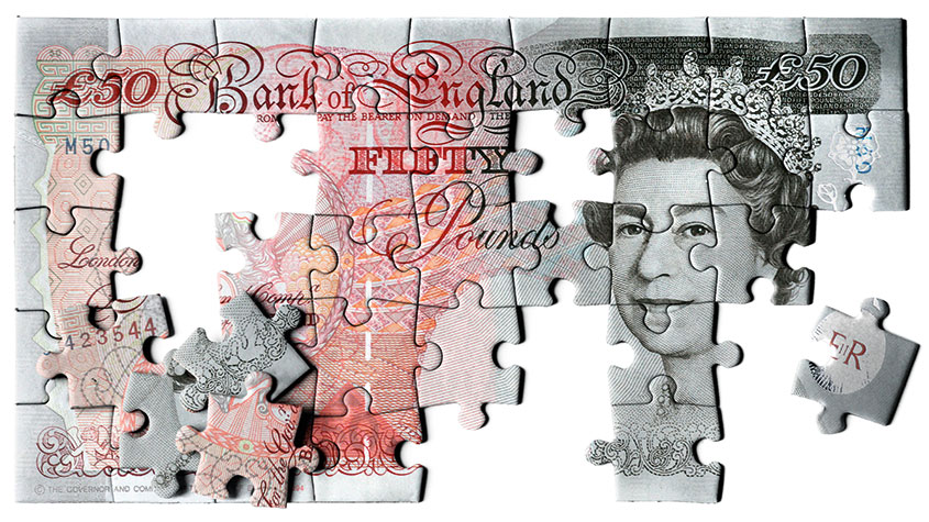 £50-note jigsaw