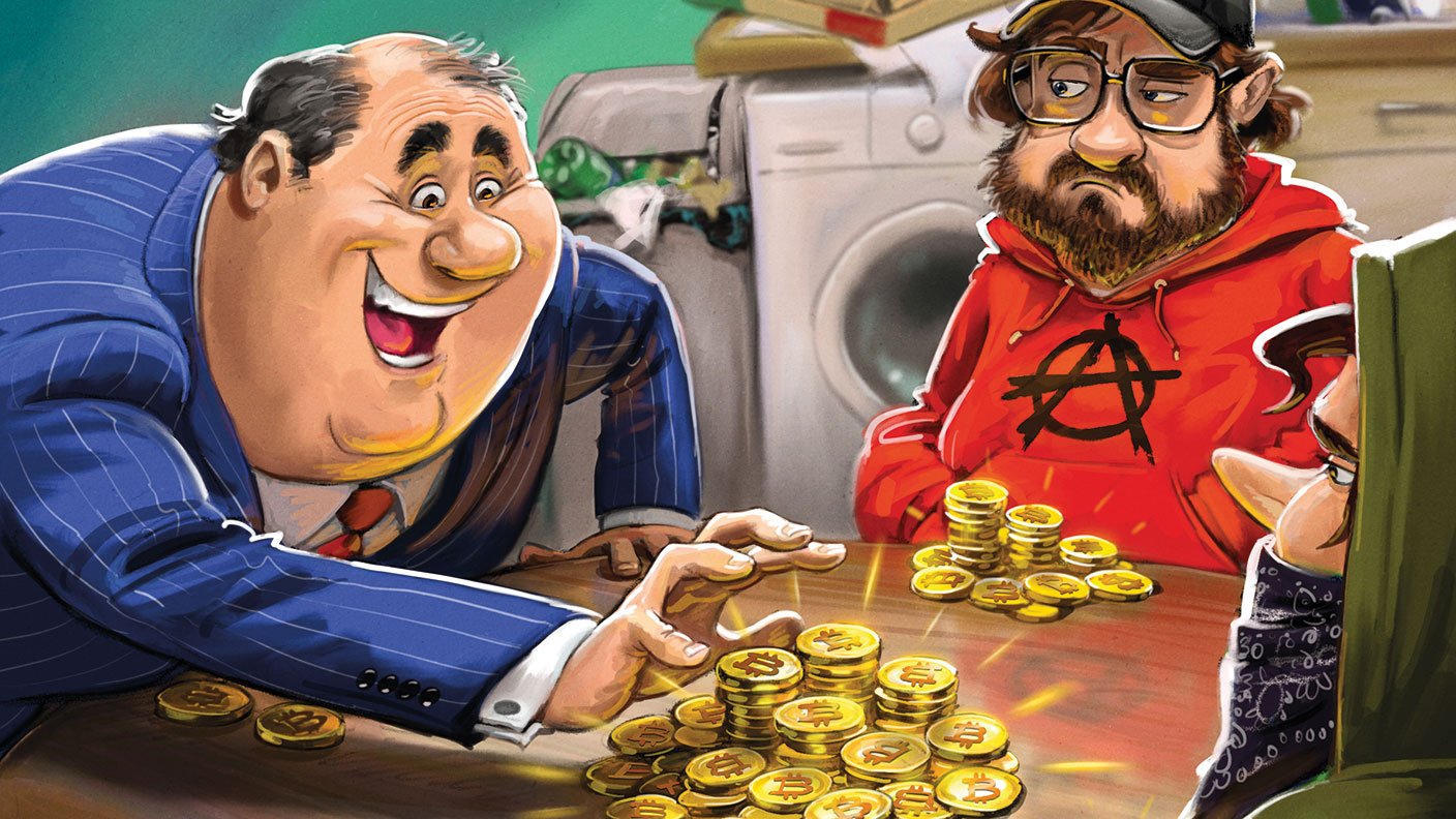 MoneyWeek bitcoin cover story illustration