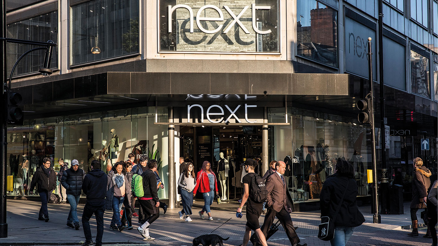 Next clothing retail shop on Oxford Street