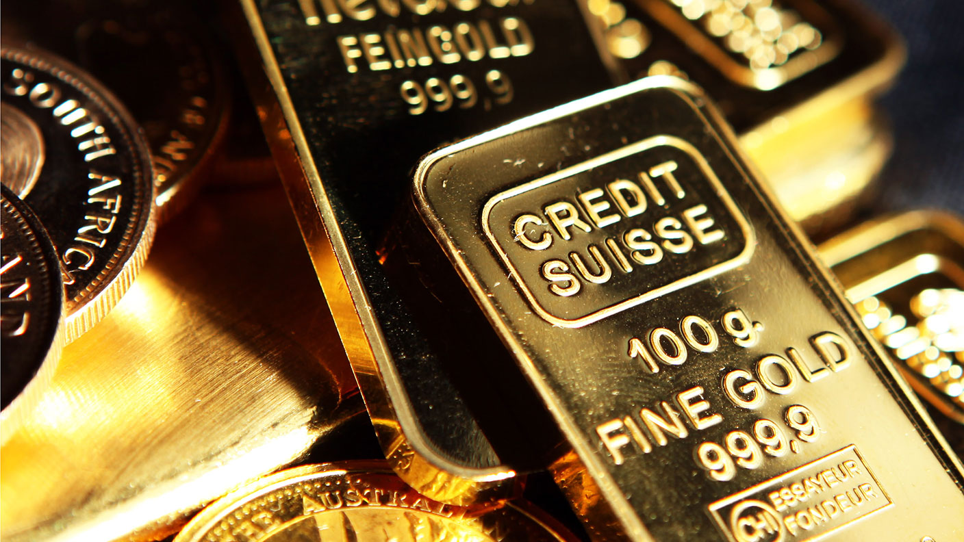 Gold bars and coins © Chris Ratcliffe/Bloomberg via Getty Images