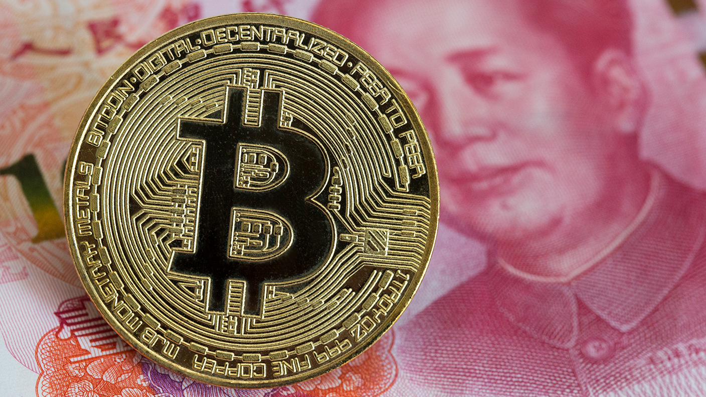 Bitcoin and yuan note